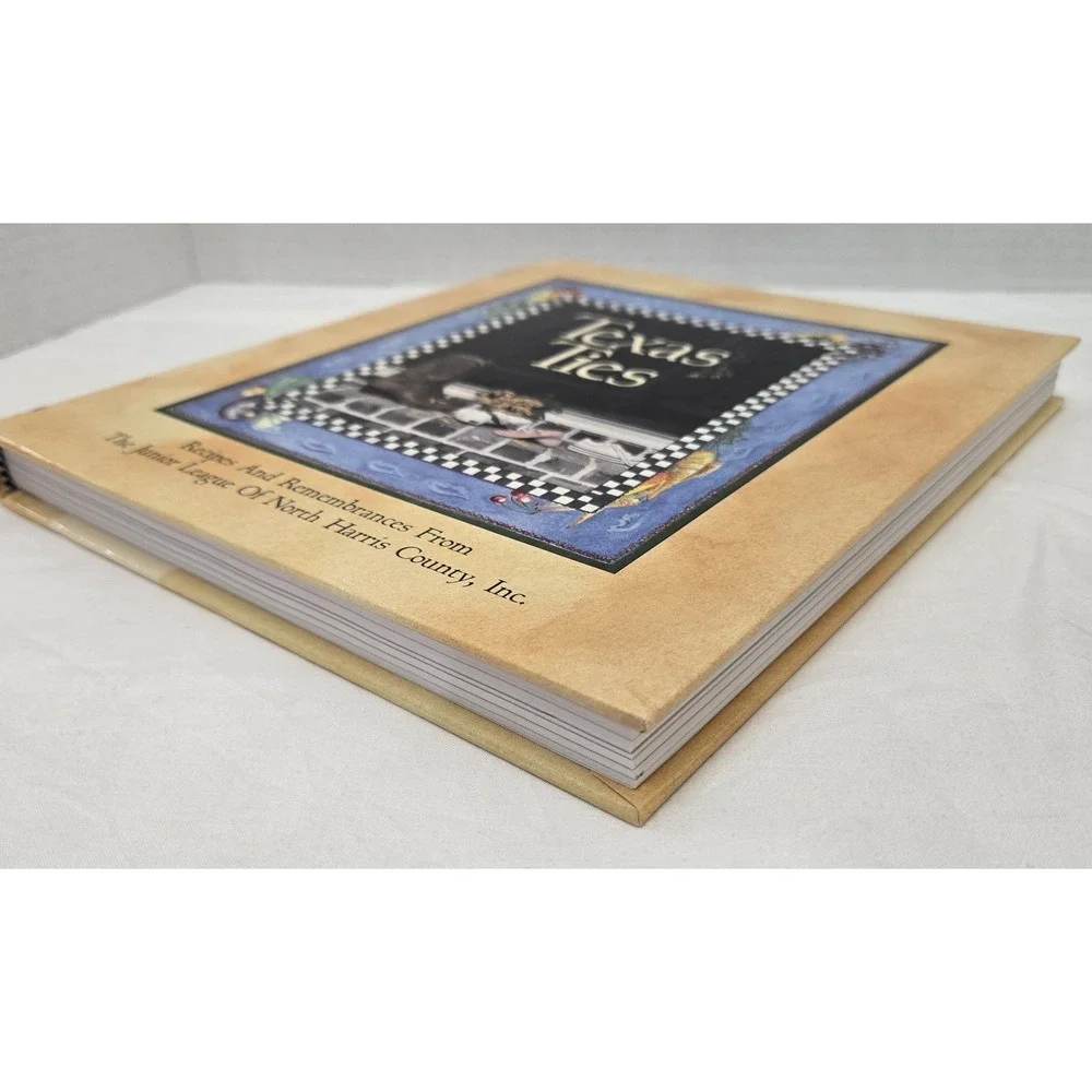 TEXAS TIES Cookbook, Junior‎ League of North Harris County SPRING TX (1997) GUC